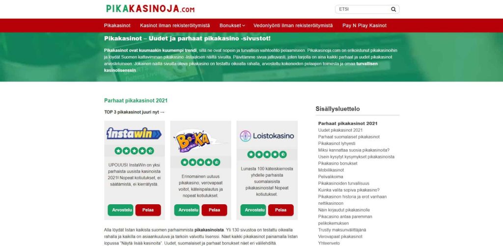 NSB Media Ltd_Pikakasinoja